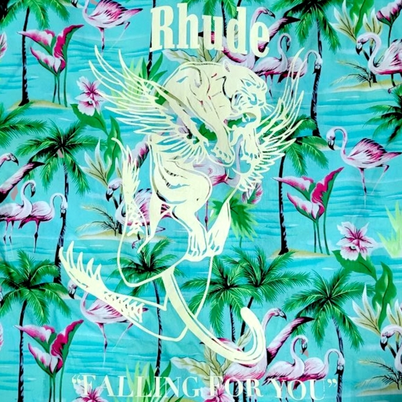 RhudeRhude Flamingo shirt - Picture 3 of 7